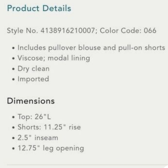 Anthropologie Sequin Short Set - Picture 4 of 6